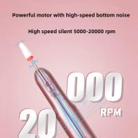 Máquina pulidora eléctrica de uñas para manicura, juego de fresas para pulido de Gel, bolígrafo perforador de uñas, equipo de salón de belleza, 20000RPM - details 8