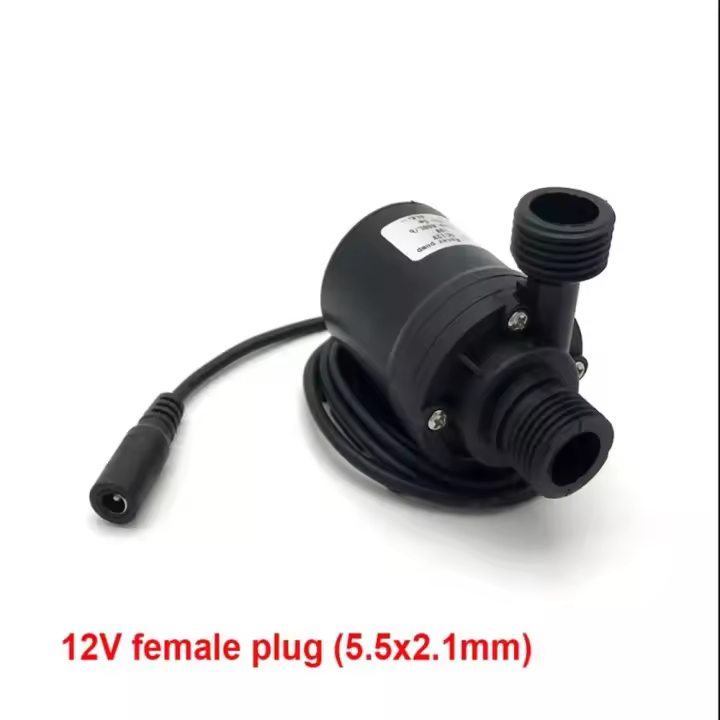 1 Uds 12V 24V portátil Ultra silencioso alto rendimiento resistente al desgaste Motor Solar sin escobillas sumergible bomba de agua para piscina bomba de agua - 1