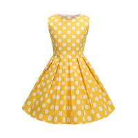 Vestido de Princesa de Verano Retro para Niña Hepburn Lentejuelas, Algodón Ligero, Estilo Vintage de los 50 - details 27