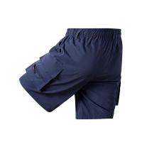 Pantalón corto holgado recargable para hombre con múltiples bolsillos deportivos, de estilo casual en verano. un par de pantalones para correr, - details 1