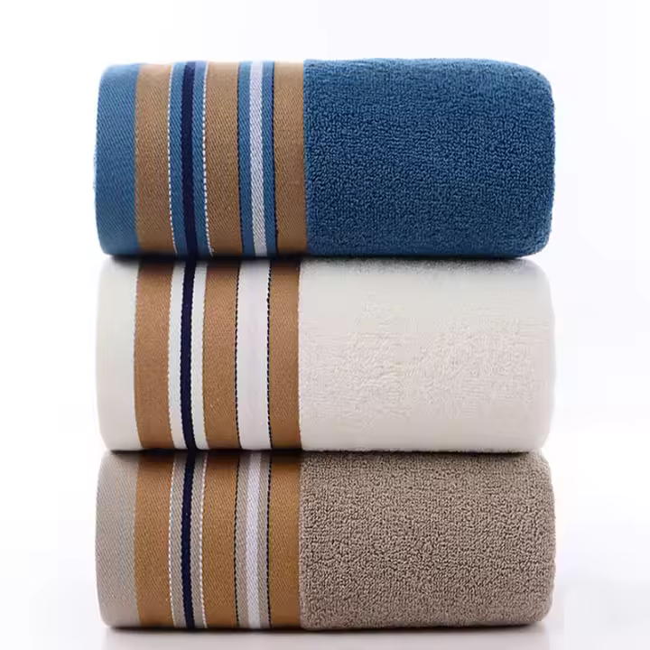 3 toallas de Baño de Algodón Gruese, alta calidad, suave, Súper absorbentes, sin destiñen, multifuncionales, Hogar, Deportes, Viajes(disfraces carnaval） - 1