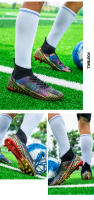 Botas de fútbol profesionales AG para hombres, zapatos de fútbol para niños, tacos altos para el tobillo, zapatillas de fútbol de hierba, zapatos de entrenamiento de Futsal, gran oferta - details 12