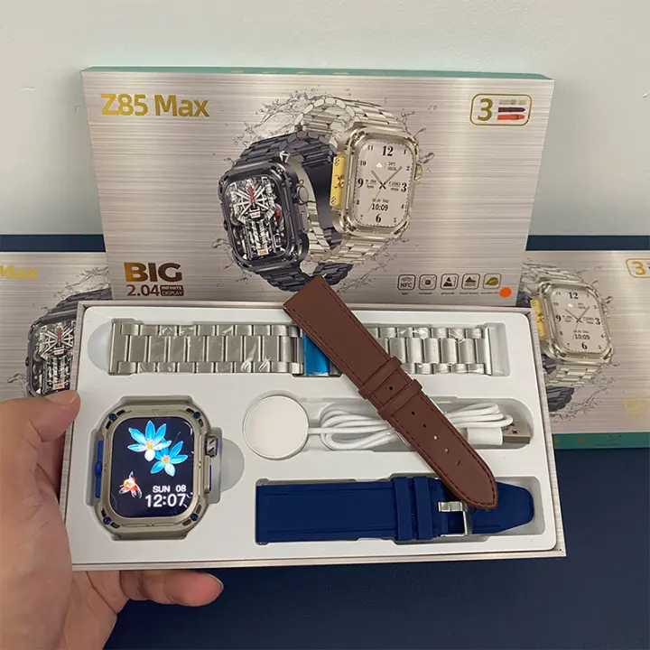 Reloj inteligente resistente al agua, dispositivo Compatible con teléfonos iOS y Android, gran batería, pantalla grande de alta definición, 2023 - 1