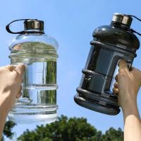 Botella de agua de gran capacidad de 2L, botella de bebida para entrenamiento deportivo, botella agitadora con asa, botella de galón para gimnasio al aire libre - details 9