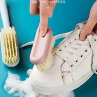 Cepillo de Frotar de Mango Largo Cepillo de Limpieza de Plástico Suave para Ropa, Zapatos, Cocina, Baño Equipo de Limpieza Portátil - details 4