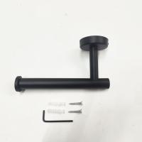 Soporte de toallas de papel de acero inoxidable, soporte de papel higiénico para baño, accesorios de baño, estilo americano, nuevo soporte para toallas negro - details 2