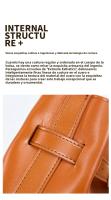 Bolso de hombro vintage de cuero genuino para mujeres, bolso tipo cubo de alta gama, bolso cruzado de piel de vaca de capa superior, bolso cruzado para mujeres - details 16