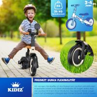 Bicicleta de Equilibrio, Triciclo para niños de 1 año a 5 Años, Capacidad de Carga hasta 25kg, Incl. Manillar/Barra de Seguridad/Cinturón de Seguridad/Timbre/Espejo. - details 21