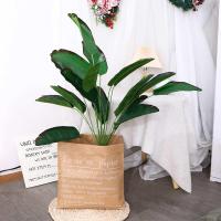 32 "vegetación tropical decoración del hogar grande planta falsa palma artificial árbol de plátano falso - details 5
