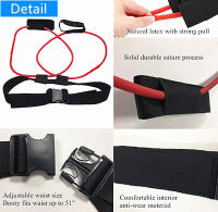 Bandas de Entrenamiento de Caña Elástica Entrenador de Bounce para Fortalecemento de Piernas y Agilidad Cinturón de Cintura Ajustable Deportes y Salud - details 2