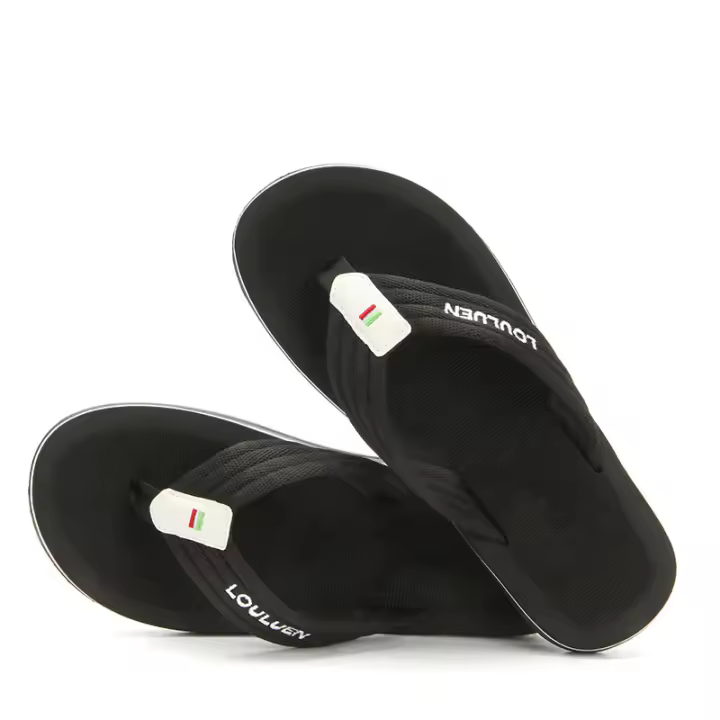 Nuevas chanclas de playa para hombres, venta al por mayor, sandalias de verano para hombres al aire libre, zapatillas de pellizco de fondo grueso - 1