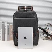 Mochila escolar para hombre, boquilla de negocios de moda, bolsa grande para ordenador portátil con carga USB - details 4