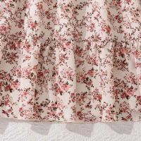 Vestido Largo con Estampado Completo para Niñas Moda Primavera-Otoño 2024 - details 16