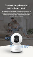 Cámara de Seguridad Inteligente Baseus 3MP 2K Inalámbrica, Control Remoto, Alerta de Audio y Movimiento, Hecha en China - details 7