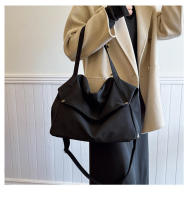 Quiero este bolso de gran capacidad, bolso de hombro informal de moda, bolso vintage mate para las axilas - details 9