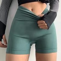 Nuevos pantalones cortos de Yoga de verano para mujer, pantalones cortos deportivos de cintura alta, mallas push-up para Fitness, pantalones cortos para glúteos, pantalones cortos para gimnasio y ciclismo para mujer - details 1