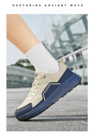2025 primavera nuevos zapatos de los hombres zapatos deportivos antideslizantes absorción de golpes botón giratorio al aire libre senderismo zapatos de senderismo zapatos de jogging de los hombres - details 8