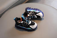 Zapatillas de malla con luces LED para niños y niñas, zapatos deportivos con Velcro, zapatillas luminosas para correr - details 10