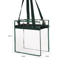 BAGAIL Bolsas Transparentes Aprobadas por el Estadio Bolso de Mano Transparente con Cierre de Cremallera Bandolera Bandolera con Correa Ajustable - details 75