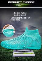 Nuevos zapatos transfronterizos de alta calidad para hombres, cordones de fútbol transpirables, rotura de uñas, diseño de suela para deportes juveniles - details 3