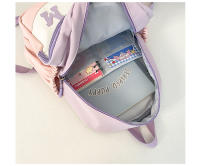 Nueva mochila para niñas, estudiantes de secundaria de escuela primaria, gran capacidad, alto valor, mochila versátil, mochila de color contrastante para mujeres - details 16