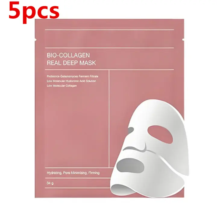 Mascarilla de Colágeno para Reafirmar la Piel Hidratación Suave para Líneas Finas - 1