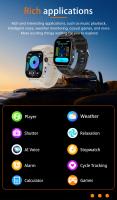 Reloj Inteligente de Deportes Pantalla Táctil Completa Tracking de Fitness Luz de Flash LED - details 10