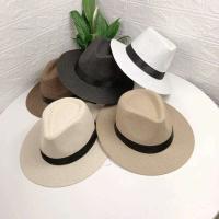 Gorras Panamá Vintage Havana Hechas a Mano Sombreros de Playa Modernos Americanos Olive a Prueba de UV para Hombres y Mujeres - details 4
