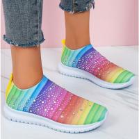 Zapatillas planas cómodas para mujer, zapatos informales sin cordones - details 1