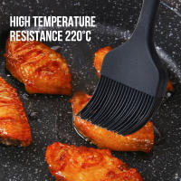 Walfos-cepillo de aceite para el hogar, de silicona de grado alimenticio, resistente a altas temperaturas, para barbacoa, condimentos, pan frito, cocina Cepillo de aceite de silicona Pincel Cocina Cepillo de aceite de silicona - details 8
