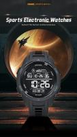 SMAEL, relojes digitales a la moda para hombre, relojes de pulsera deportivos LED, reloj con fecha resistente al agua para hombre, cronómetro ligero, reloj militar para hombre - details 0