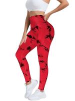 Pantalones de Yoga de Cintura Alta con Nudo de Melocotón Malla Deportiva de Cintura Larga Sin Costuras para Levantamiento de Abdomen y Glúteos en Mujeres - details 3