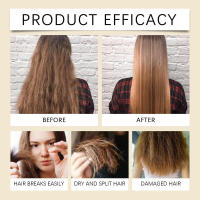 Repara las puntas abiertas, la sequedad, el encrespamiento, la suavidad, el brillo y la película de queratina para el cuidado del cabello. - details 7