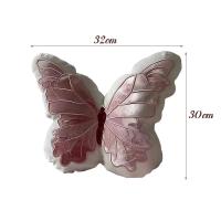 Cojín de Almohada de Mariposa de Peluche Corto Cojín de Almohada Rosado para Niña - details 1