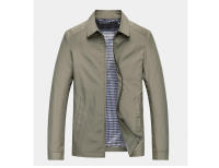 Chaquetas ligeras con solapa para hombre, vestidos informales de negocios, parabrisas, ropa de primavera y otoño - details 5