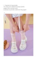 Verano nuevos zapatos Mary Jane de tacón grueso con suela gruesa zapatos casuales versátiles zapatos individuales de moda que aumentan la altura - details 4
