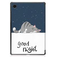Galaxy Folding Case de Cuero Funda Inteligente para Samsung Tab A8 2022-2021 SM-X200 X205 X207 - details 6