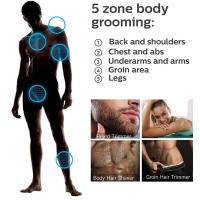 Afeitadora eléctrica para cara y cuerpo para hombres, máquina de afeitar lavable, recortadora de barba y cuerpo, bola seca húmeda, recargable - details 3