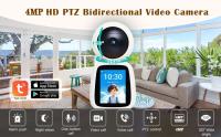 Cámara de videollamada Tuya Wifi para interiores, 2K, conversación bidireccional, seguridad IP, llamada de un toque, monitor de bebé, seguimiento automático con IA, vigilancia - details 0