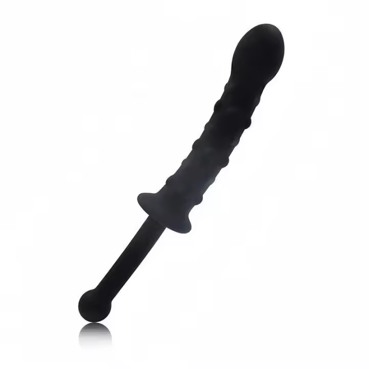 Juguetes Sexuales Leten Enchufe de Cadera de Silicona con Vibración Manos Atrapadas de Latex - 1