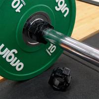 2pcs 50mm Quick Release Barbell Clamps Spin lock Barbell Collars Weight Bar Clips for Weightlifting and Strength Training - details 4