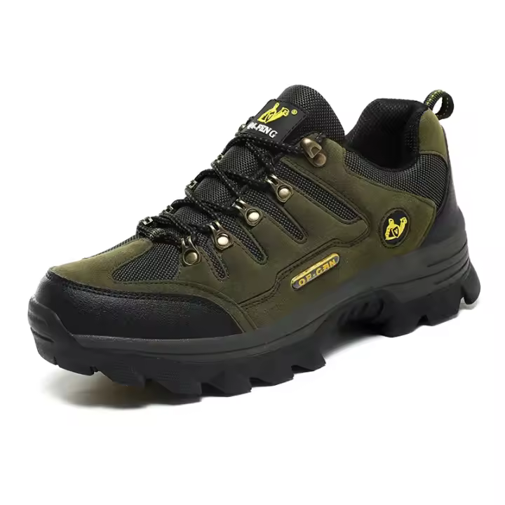Zapatillas De Deporte Para Hombre Al Aire Libre Otoño Invierno Parejas Zapatos Casuales Zapatos De Montañismo Zapatos De Cuero Para Caminar Calzado Grande - 1