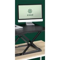 Mesa de escritorio 160x61x74 cm - Mesa de estudio moderna de metal y madera - Mesa de ordenador - Marrón y blanco - details 9