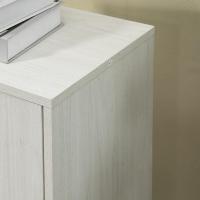 Armario de Salón Auxiliar con 4 Cajones Puerta, Estante Interior, Mueble de Almacenamiento Multiusos para Baño, Dormitorio, Comedor 54x29x83 cm - details 17
