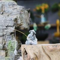 Estatuilla de piedras de arena de ajedrez en miniatura, adorno de Acuario, jardín de hadas, bonsái, Rockery, paisaje nórdico, decoración de habitación - details 12