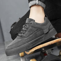Zapatos Blancos Planos Para Hombre, Zapatos Deportivos Casuales - details 2