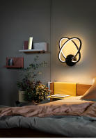 Lámparas de pared nórdicas modernas para interior, sala de estar, dormitorio, mesita de noche, AC90V-260V, decoración del hogar, iluminación de pasillo, accesorio de luz - details 0