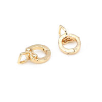 Colgantes de Brasso de Oro 18K Clips de Conexión de Circonio Suministros de Hacer Joyas - details 1