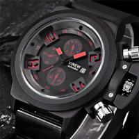 Relojes de diseño único para estudiantes de lujo de primera calidad, relojes de pulsera de cuarzo con calendario informal de moda para hombres y niños, reloj de pulsera negro Montre Homme 2024 - details 9