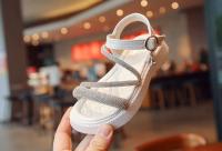 Sandalias con correa en el tobillo para niñas, zapatos de playa para niños, sandalias de princesa con punta abierta, 2023 - details 11